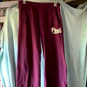 Pink joggers